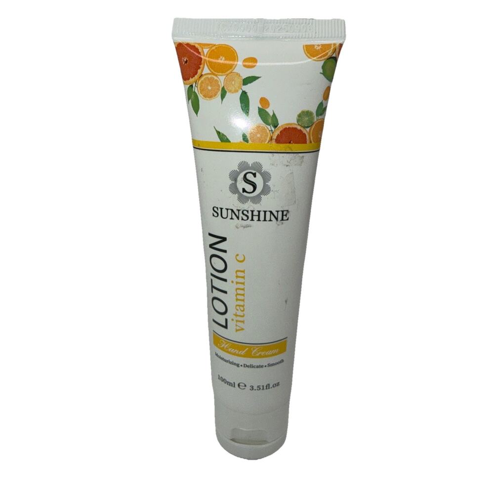 Sunshine Lotion Vitamin C Hand Cream New 100ml / 3.5fl. Oz.